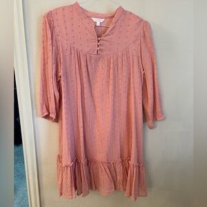 Light Pink Dress-fully lined with pockets